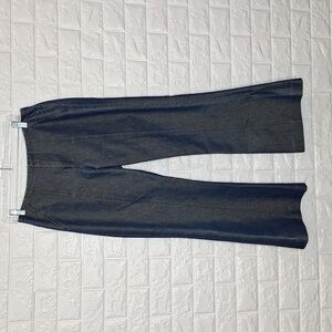 BANANA REPUBLIC Y2K Vintage Metallic Bell Bottom Flare Jeans No Front Wa…